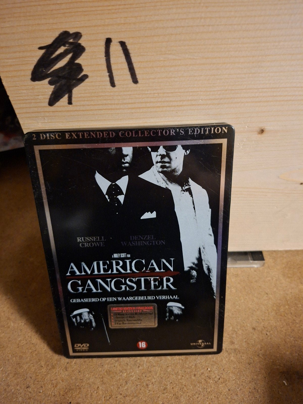 American Gangster - 2 Disc Extended Collector's Edition DVD, Maffia en Misdaad, Vanaf 16 jaar, Speciale editie, Nederlands