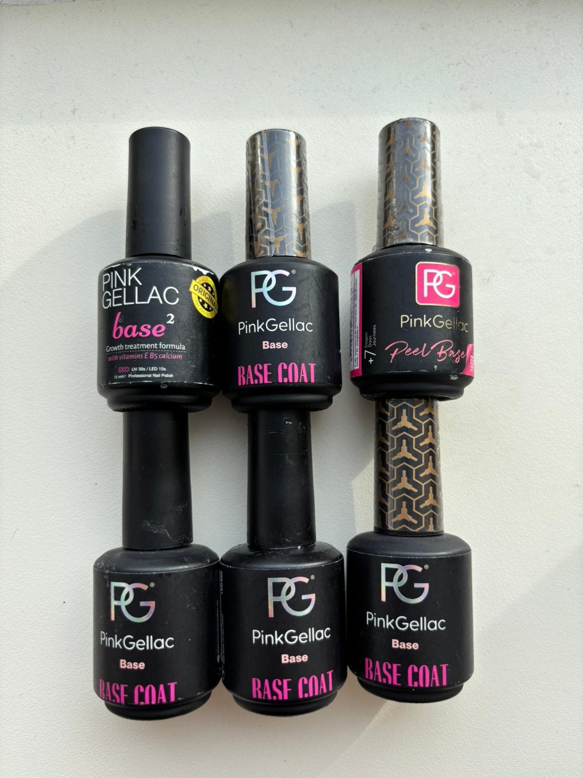 Set of Base Coats, Ophalen of Verzenden, Zo goed als nieuw, Overige kleuren, Handen en Nagels