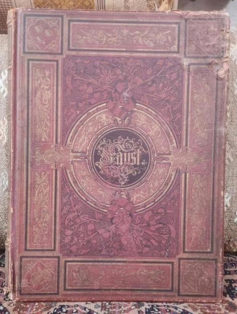 Faust Antique Book Von Goethe
1875, Antiek en Kunst, Ophalen of Verzenden