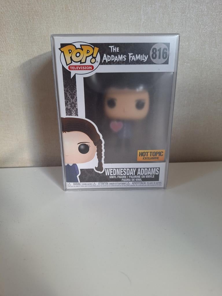 Funko Pop! Wednesday Addams #816 Hot Topic Exclusive, Ophalen of Verzenden, Zo goed als nieuw