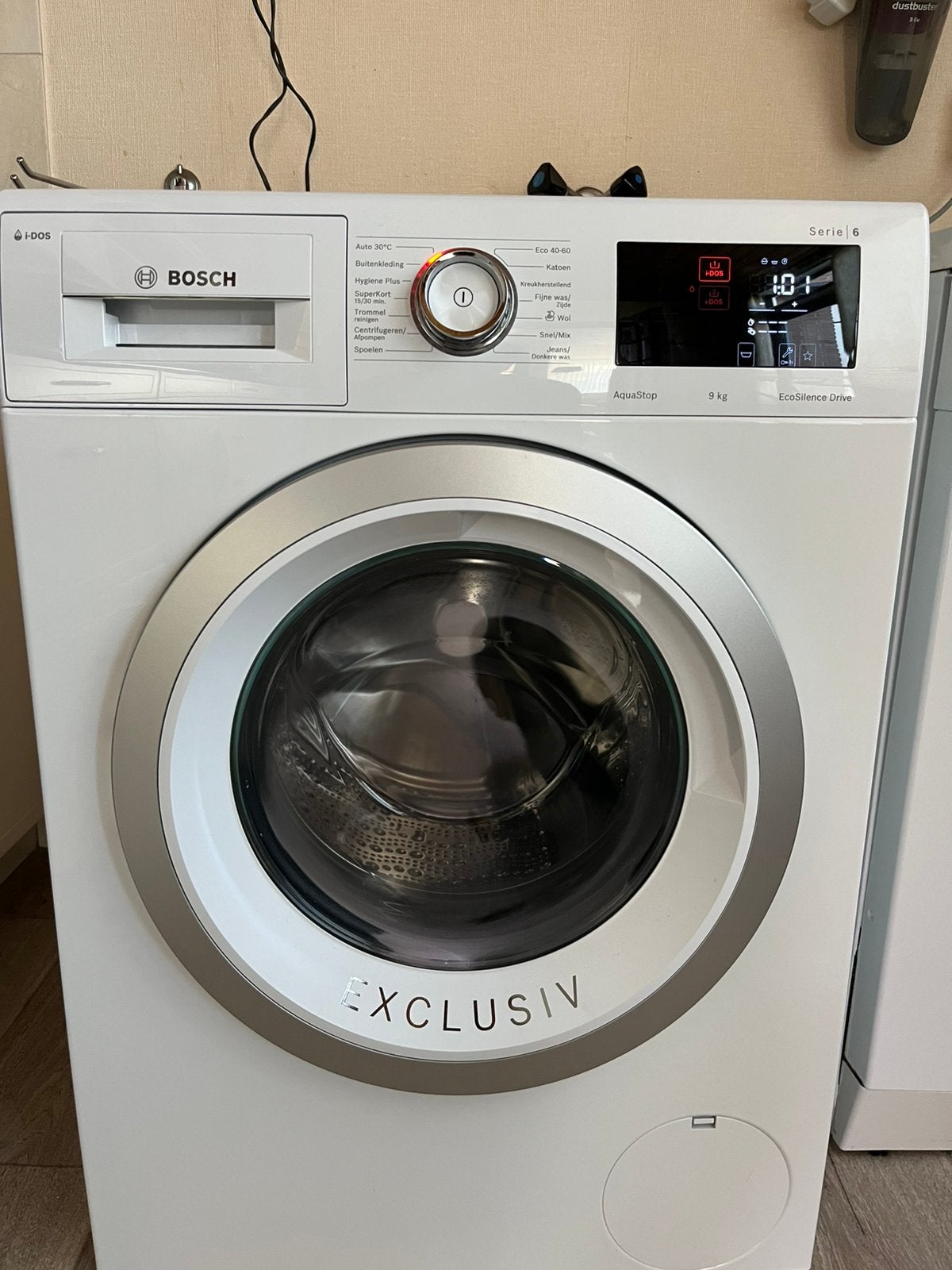 Bosch serie 6 9kg wasmachine, 1200 tot 1600 toeren, Minder dan 85 cm, 8 tot 10 kg, Ophalen of Verzenden