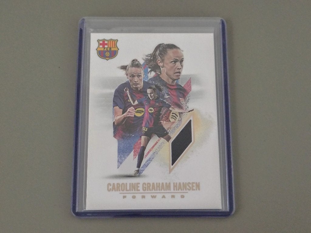 Caroline Graham Hansen 2025 Futera Fc Barcelona Jersey /15, Ophalen of Verzenden, Zo goed als nieuw, Buitenlandse clubs, Spelerskaart