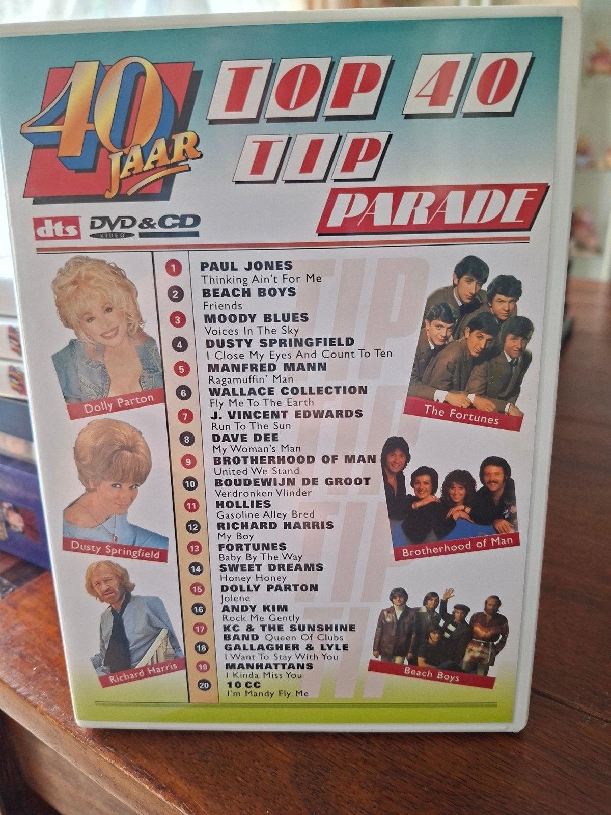 Top 40 tip parade dvd en cd, Cd's en Dvd's, Alle leeftijden, Ophalen of Verzenden, Zo goed als nieuw
