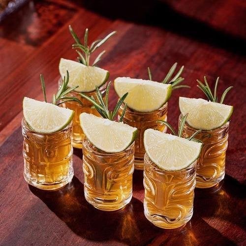tiki glazen - Drink glazen - Shot glazen - Bar accessoires, Glas of Glazen, Kouwehoek 1b, Nieuw, Ophalen of Verzenden