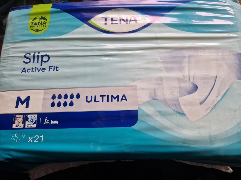 TENA   Incontinentie  luiers  Ultima  plastic buitenzijde ma, Diversen, Ophalen, Nieuw