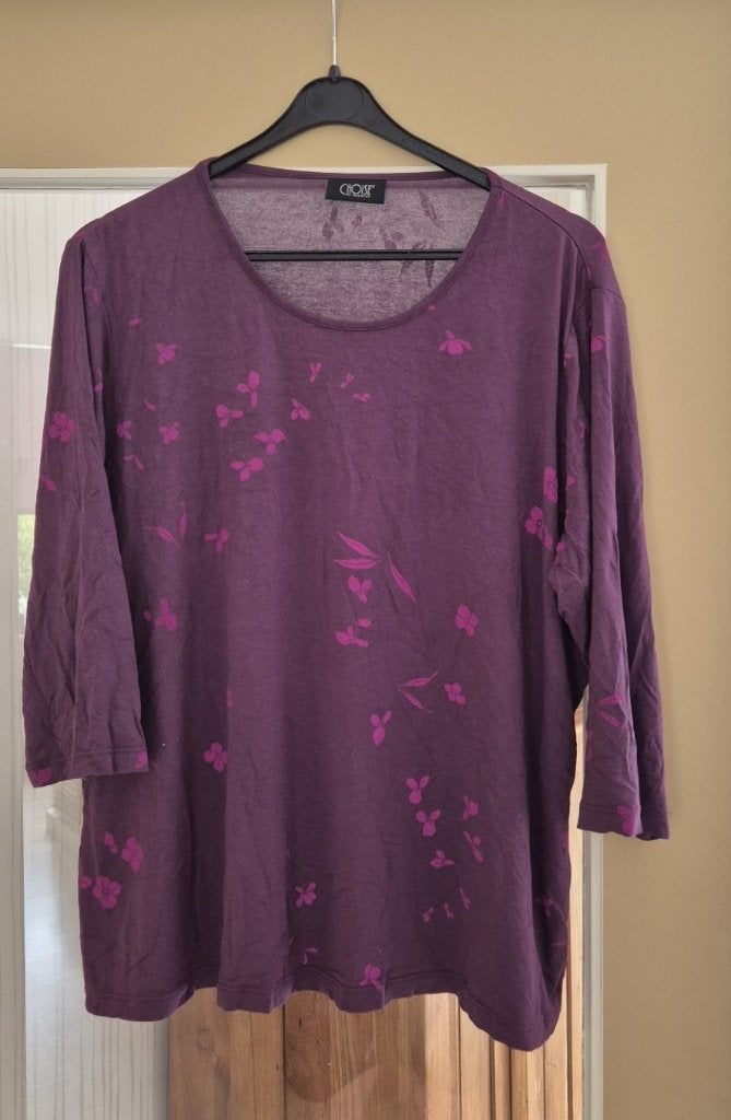 Dames Longsleeve, paars, maat L, Kleding | Dames, Paars, Maat 42/44 (L), Ophalen of Verzenden, Zo goed als nieuw