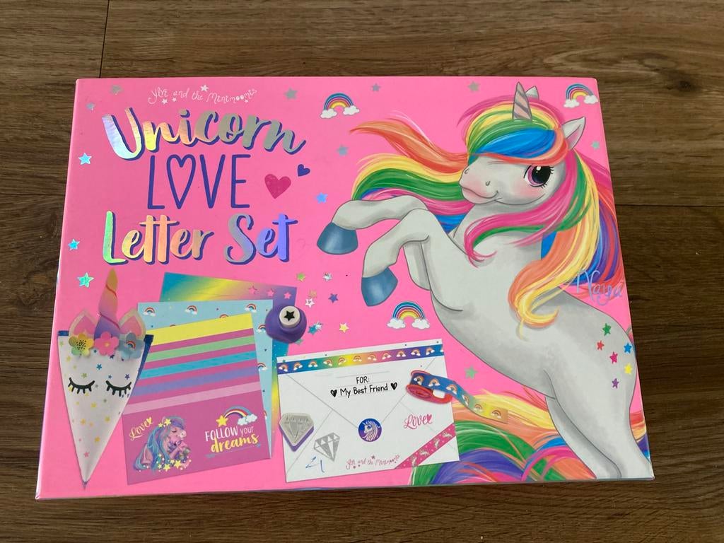 Ylvi and the Minimoomis Unicorn Love letter set!, Kinderen en Baby's, Speelgoed | Educatief en Creatief, Ophalen of Verzenden