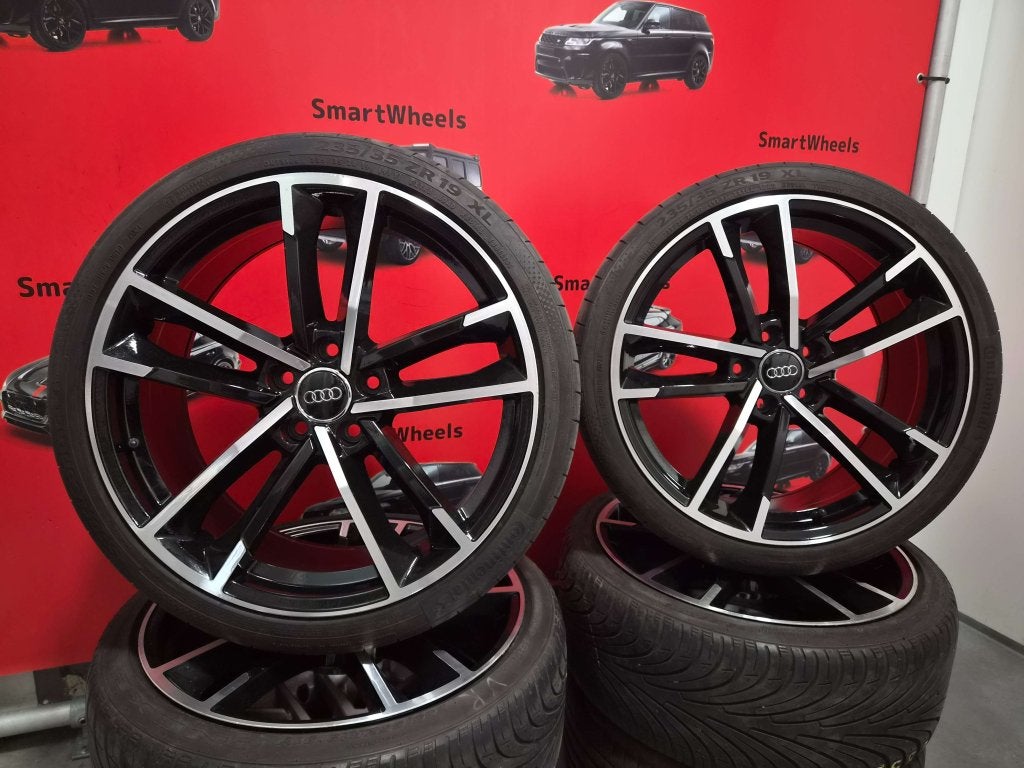 19 inch AUDI VOLKSWAGEN R-LINE GTI GTD GTE GOLF CADDY VELGEN, Banden en Velgen, Niet ingevuld, Ophalen of Verzenden, 235 mm