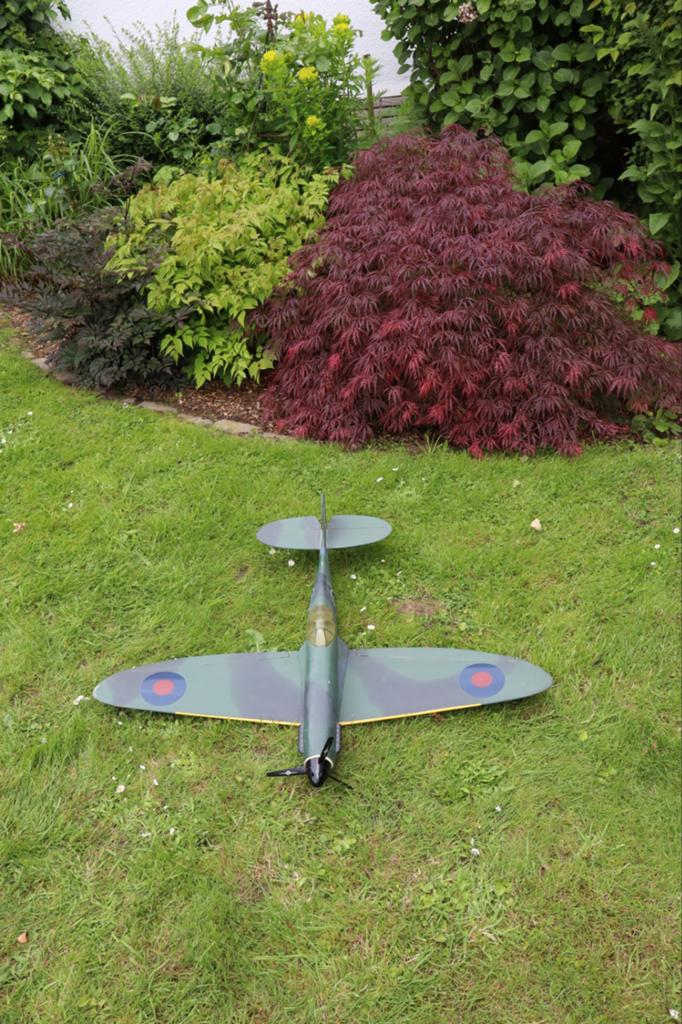 Vliegtuig Spitfire, Gebruikt, Groter dan 1:72, Vliegtuig, Ophalen