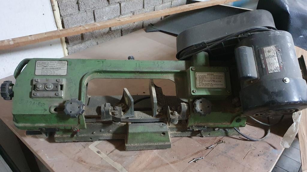 Huvema HU115BS Bandzaag, koopje!, Ophalen, Gebruikt, 70 mm of meer, Huvema