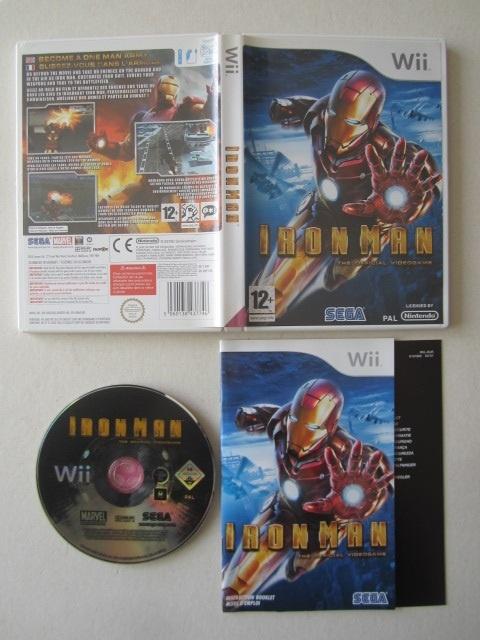 Iron Man Ironman Nintendo Wii, Avontuur en Actie, 1 speler, Nieuw, Ophalen of Verzenden