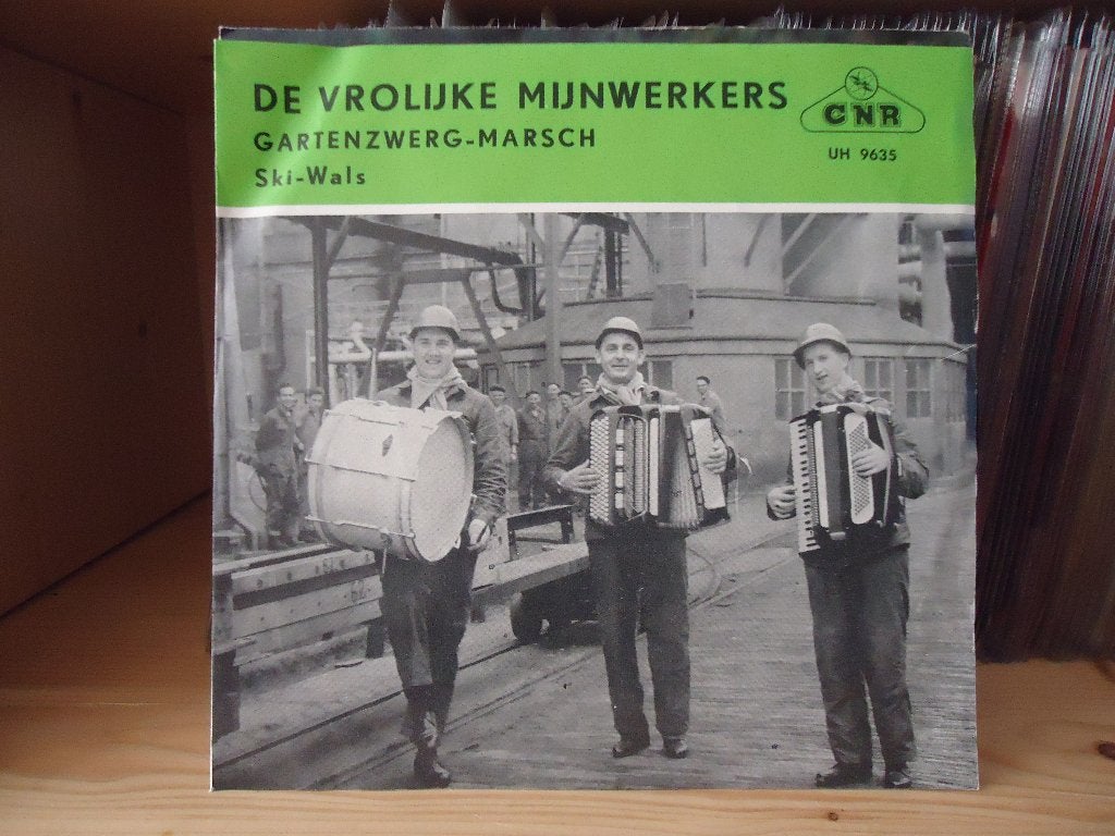7" Single Vrolijke Mijnwerkers - Ski Wals / Gartenzwerg Mars, Gebruikt, 7 inch, Ophalen of Verzenden, Pop