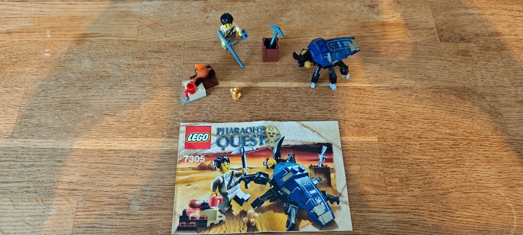 8x LEGO 7305 Scarab Attack (2011), Compleet, Overige thema's, Lego, Ophalen of Verzenden