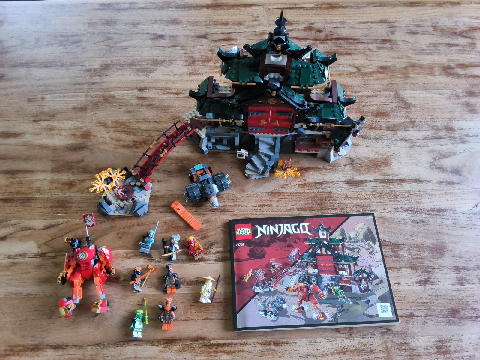 lego ninjago Ninja Dojo Temple 71767, Ophalen, Gebruikt, Lego