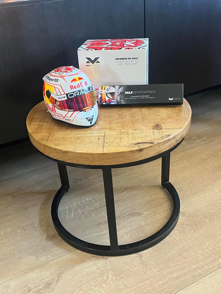 Max Verstappen Helm 1:2 Japan GP 2023, Ophalen of Verzenden, Nieuw, Formule 1