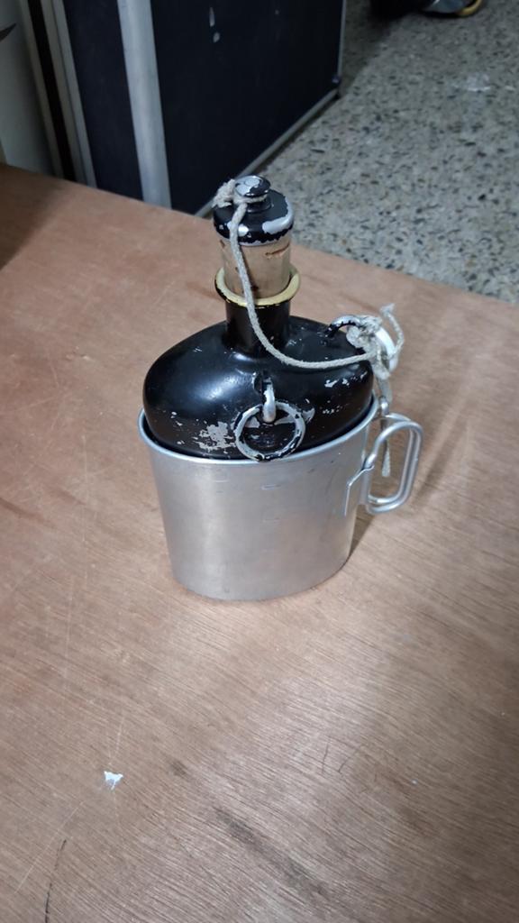 Leger drink fles antiek, Ophalen of Verzenden, Landmacht, Nederland