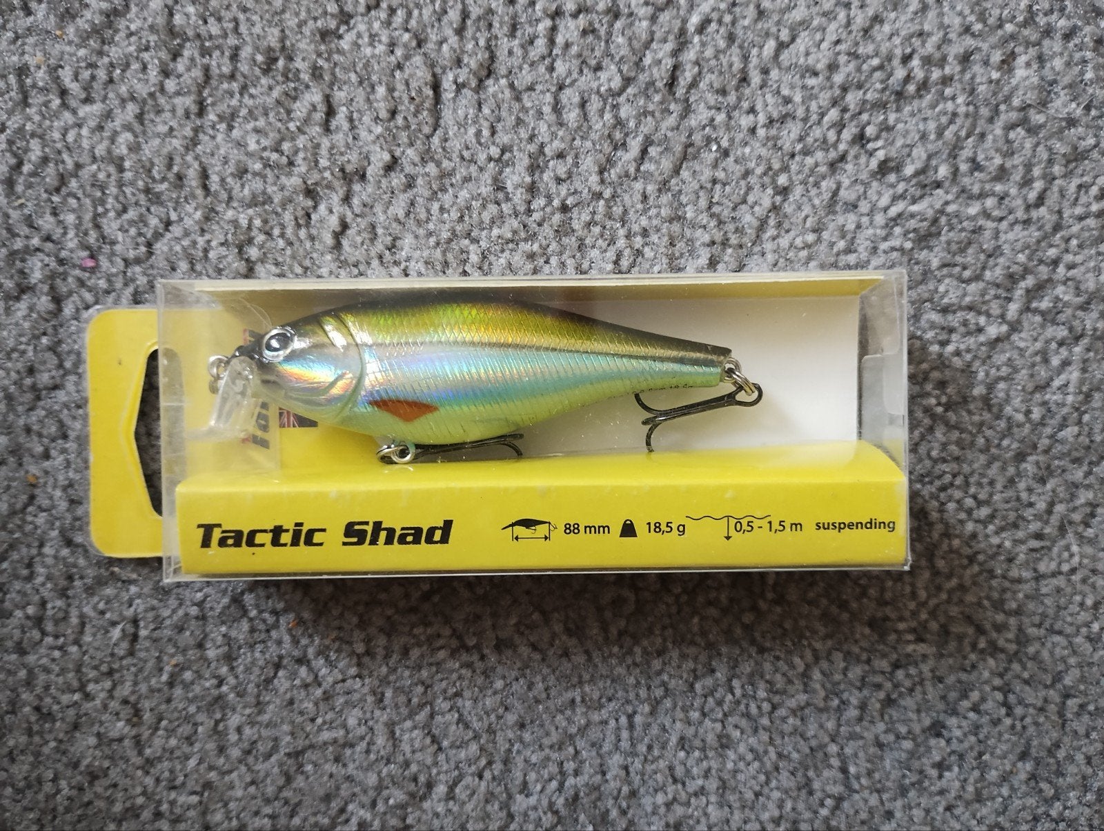 Nieuw Tactic Shad Kunstaas - 8.8cm, 18.5g, 0.5-1.5m duik, Ophalen of Verzenden