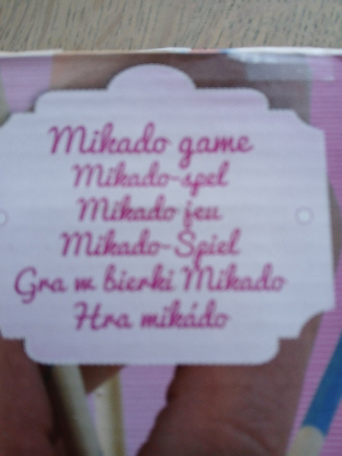mikado, Ophalen of Verzenden