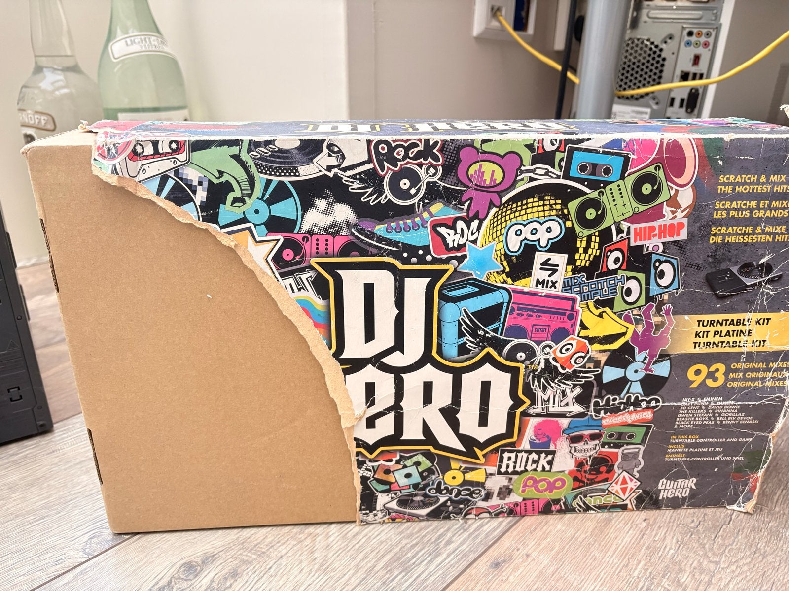 DJ Hero Turntable Kit met DJ Hero: Start the Party (PS3), Ophalen, Muziek, 1 speler, Zo goed als nieuw