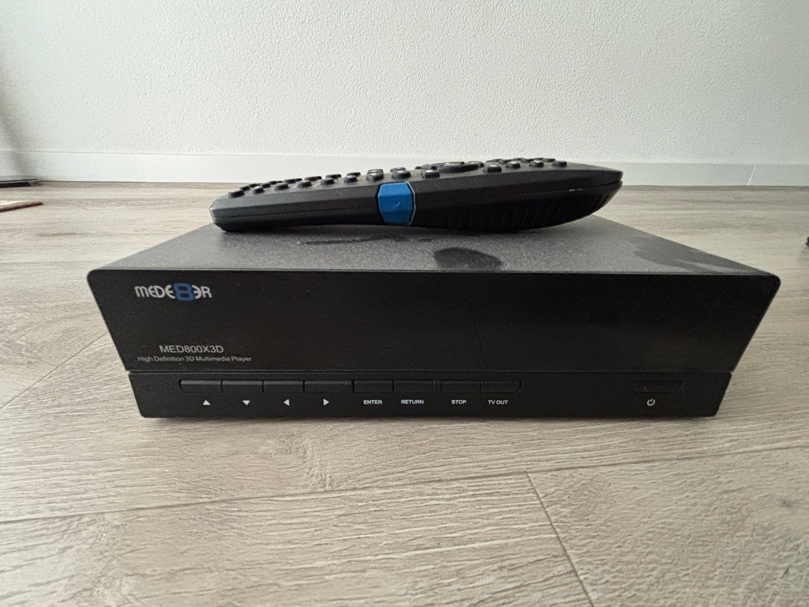 MED800X3D High-Definition 3D Multimedia Player, Ophalen of Verzenden, Zo goed als nieuw, HDMI, Minder dan 500 GB
