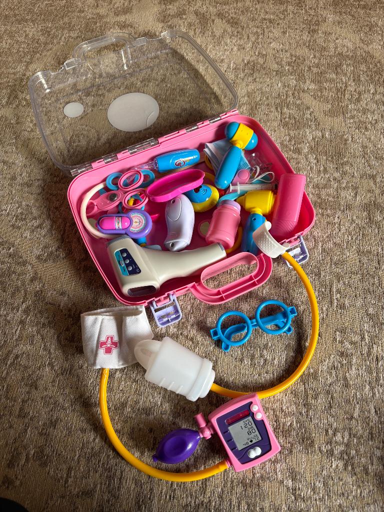 Dokter set, Kinderen en Baby's, Speelgoed | Houten speelgoed, Ophalen of Verzenden