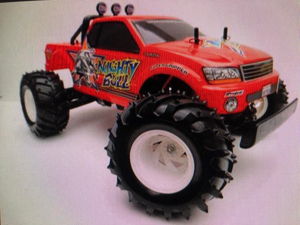 RC Tamiya Mighty Bull WT-01 van 2004 ZGAN, Elektro, Auto offroad, Ophalen of Verzenden, Zo goed als nieuw
