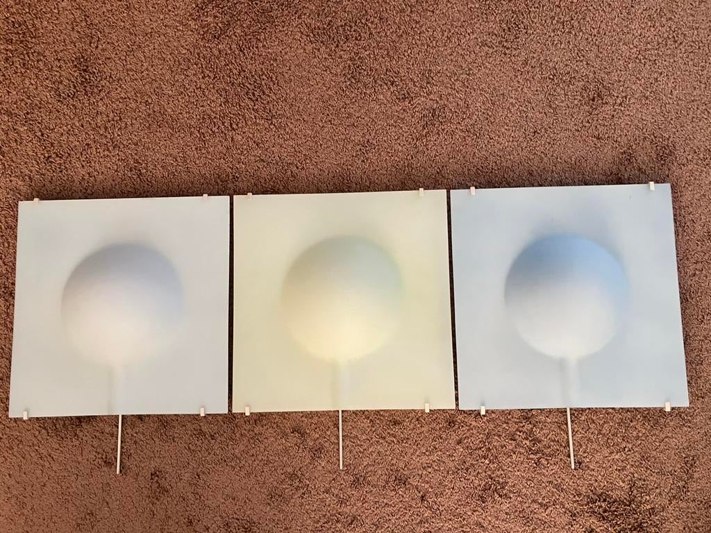Set van 3 leuke vintage jaren '90 Ikea wandlampen Stämning, Ophalen, Gebruikt