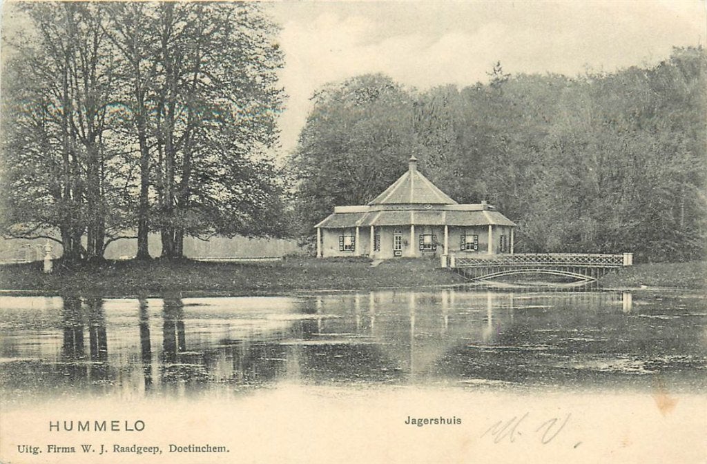 701-102-019 Hummelo Jagershuis, Verzamelen, Ansichtkaarten | Nederland, Verzenden, Voor 1920, Gelderland