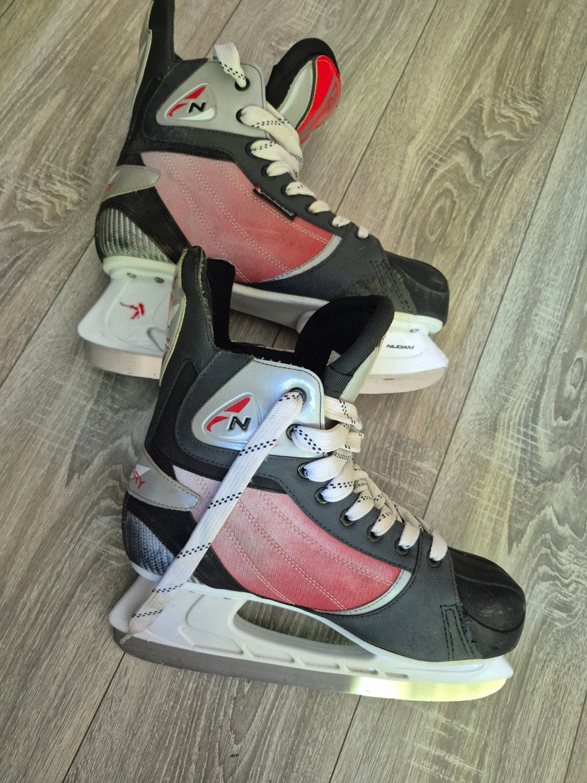 Nijdam IJshockeyschaatsen Maat 45, Ophalen of Verzenden, Gebruikt, IJshockeyschaatsen, Nijdam