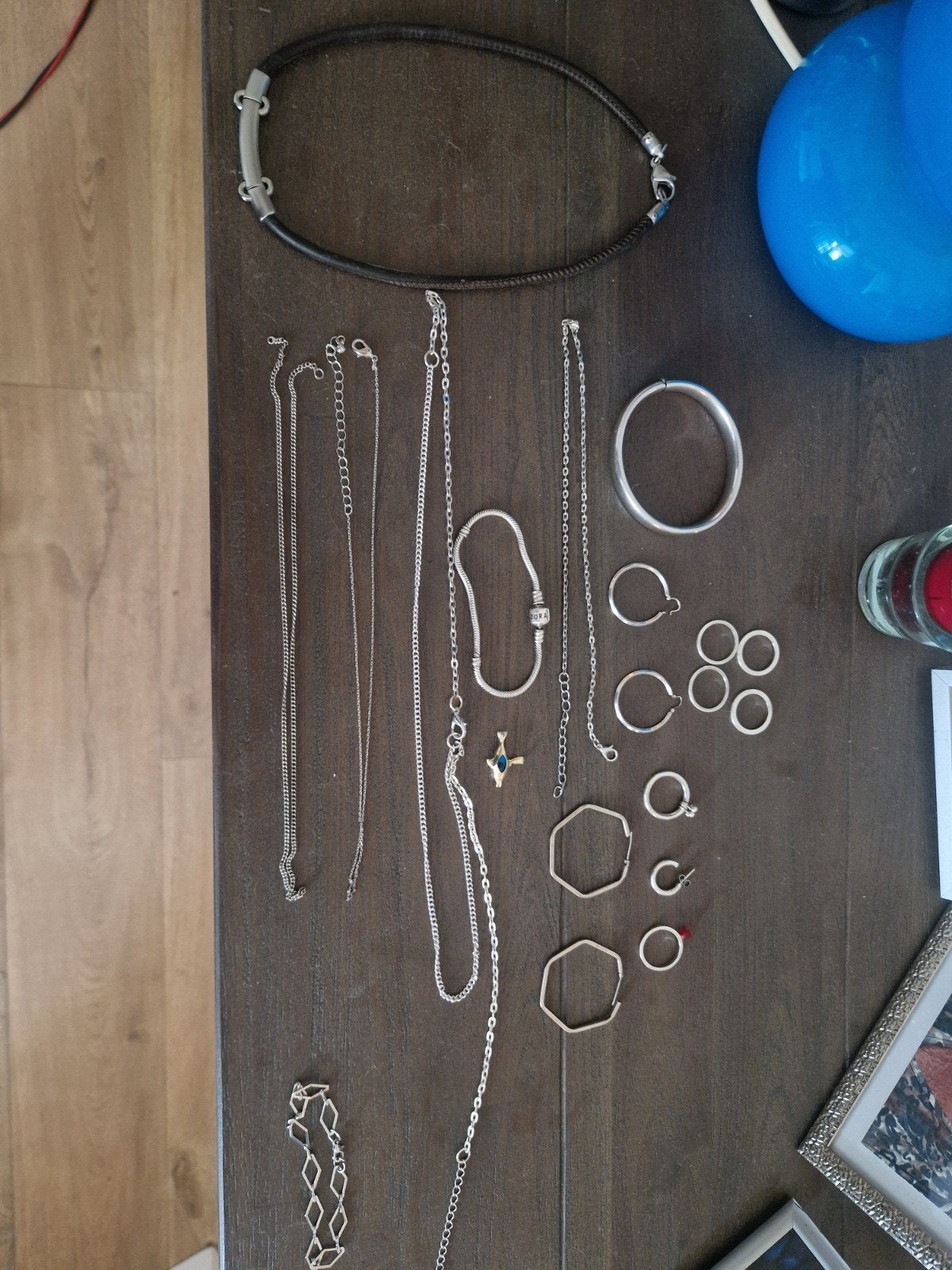 diverse kettingen, armbandjes, oorbellen, Ophalen, Zo goed als nieuw, Overige kleuren, Overige materialen
