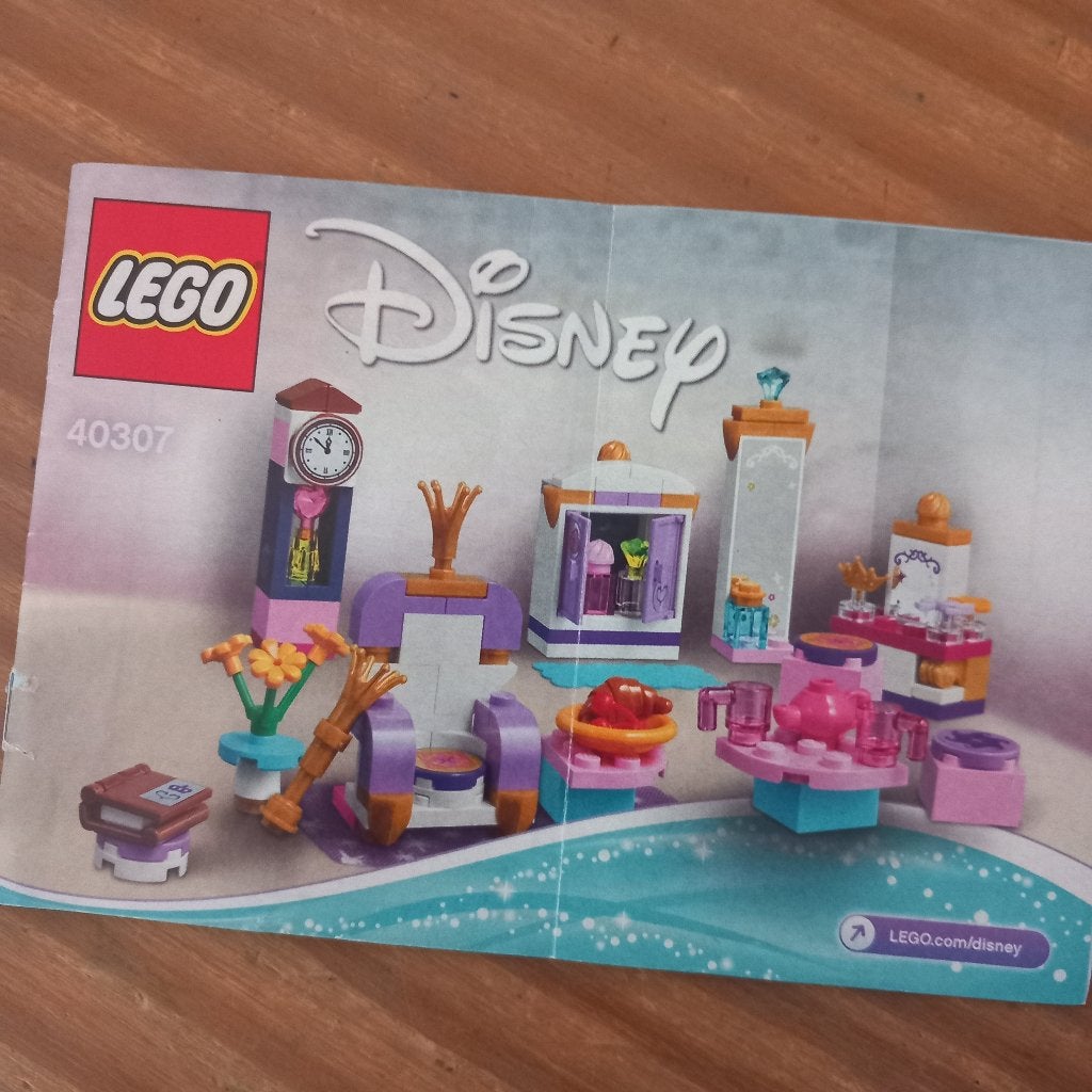 lego disney set  40307 kasteelinterieurset, Lego, Compleet, Friends, Ophalen of Verzenden