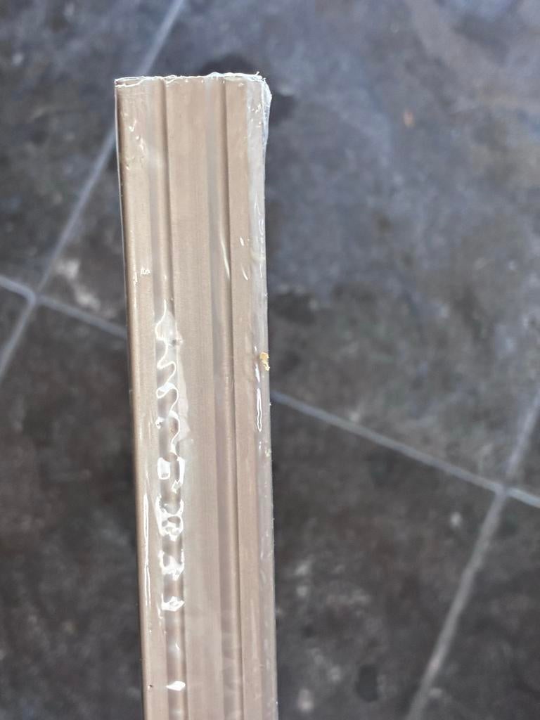 Zelfklevend hoeklijn profiel RVS 10mm 300cm, Ophalen, Overige materialen, Overige typen, Nieuw