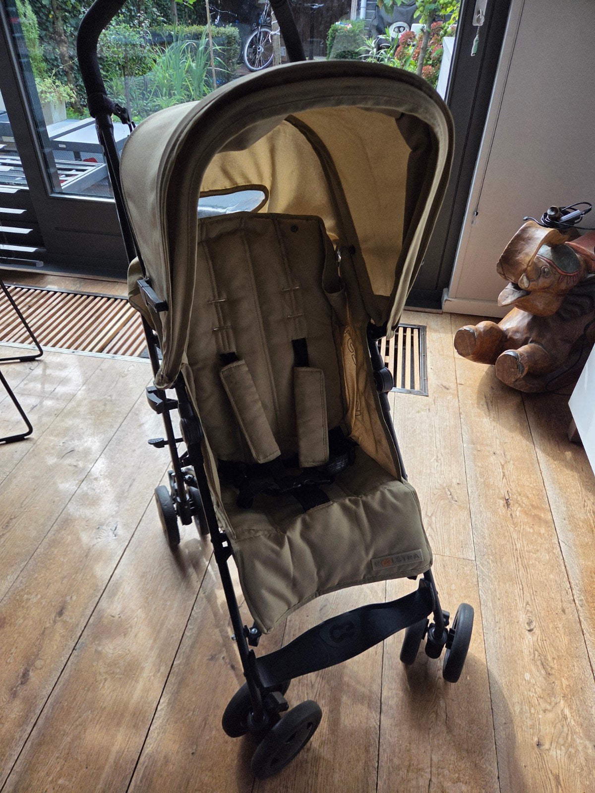 Koelstra Simba T4 Buggy - Zand/Beige - Compact & Praktisch, Ophalen, Gebruikt, Koelstra, Verstelbare rugleuning