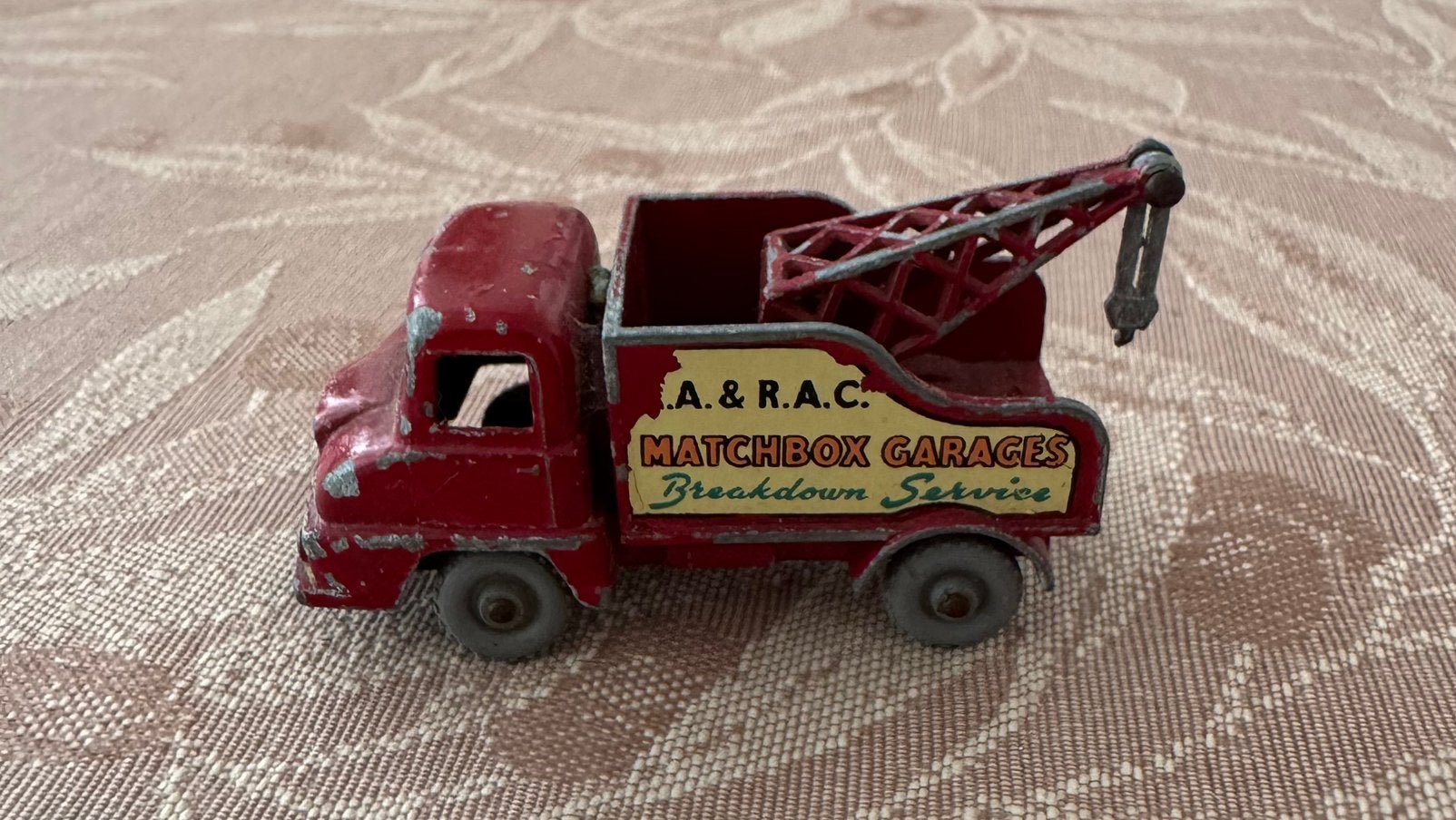 Vintage Matchbox (Lesney) tow truck, Ophalen of Verzenden, Gebruikt, Bus of Vrachtwagen