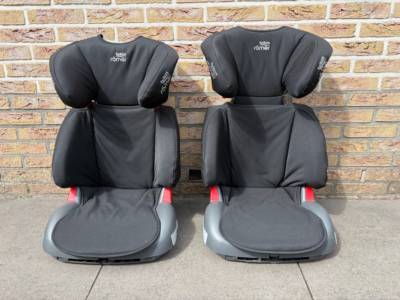 Britax Römer autostoelen, 2 stuks - Zwart, Ophalen, Romer, 15 t/m 36 kg, Zijbescherming