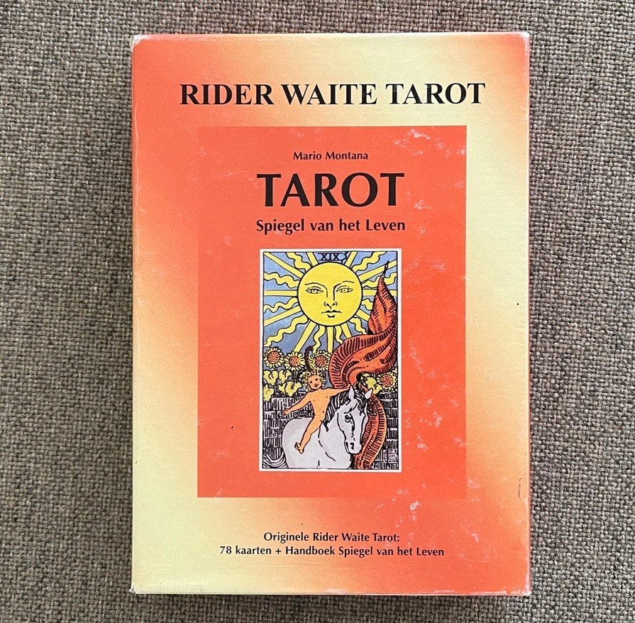 Tarot set, Ophalen of Verzenden, Zo goed als nieuw, Tarot of Kaarten leggen, Overige typen