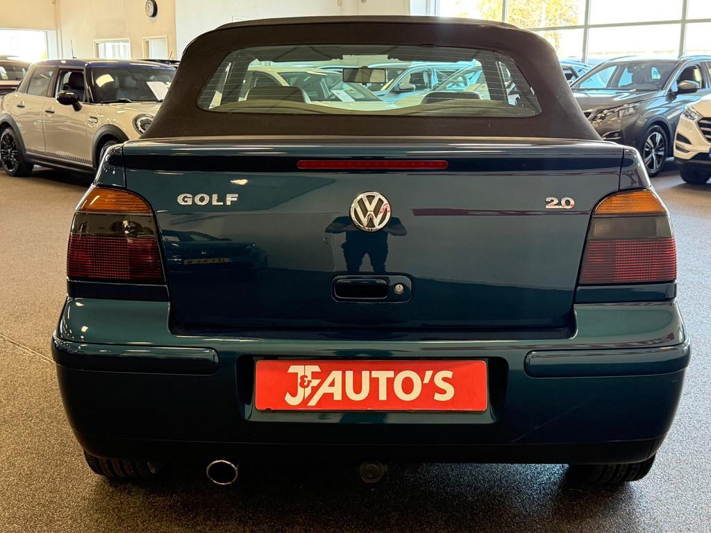 Volkswagen Golf Cabriolet 2.0 Highline | LEDER| AUTOMAAT| CR, 4 cilinders, 116 pk, Golf, Euro 3