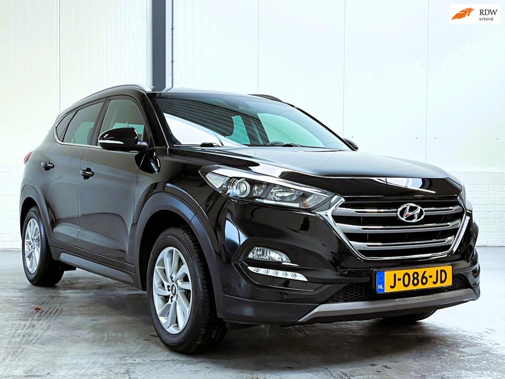 Hyundai Tucson 1.6 GDi Premium|Leder Trekhaak|Camera, Auto's, Hyundai, Voorwielaandrijving, Gebruikt, 4 cilinders, Leder