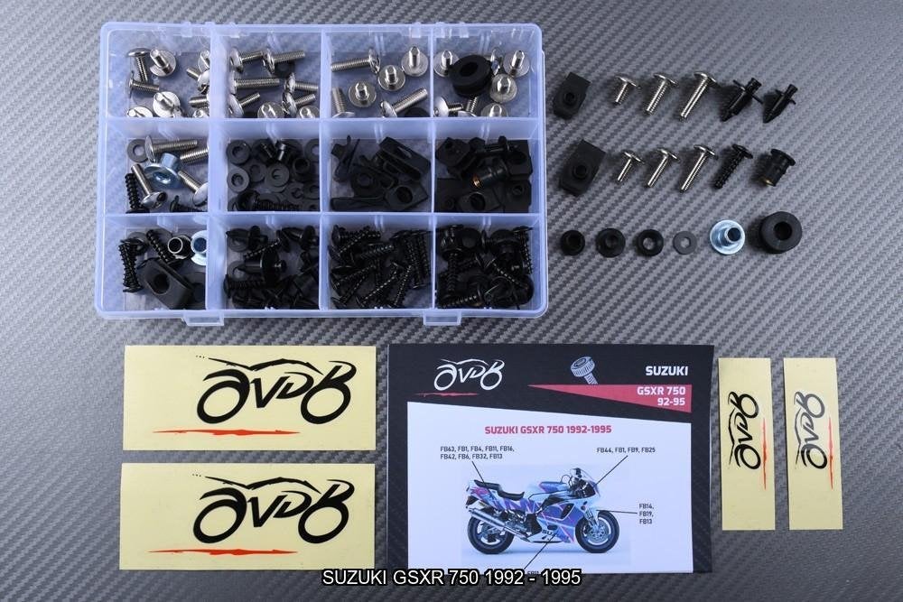 Kuip bouten set voor SUZUKI GSXR 750 1100 1989 1998, Verzenden, Nieuw