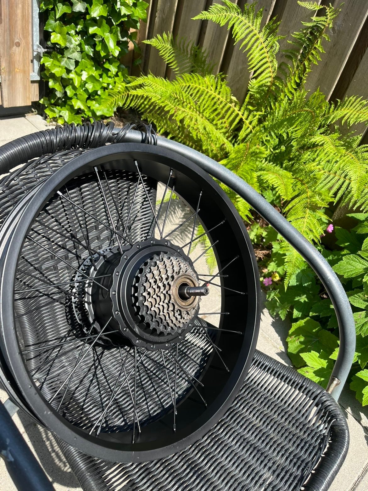 1000watt fatbike motor (rode kabel), Fietsen en Brommers, Ophalen of Verzenden, Zo goed als nieuw, Fatbike, Motor