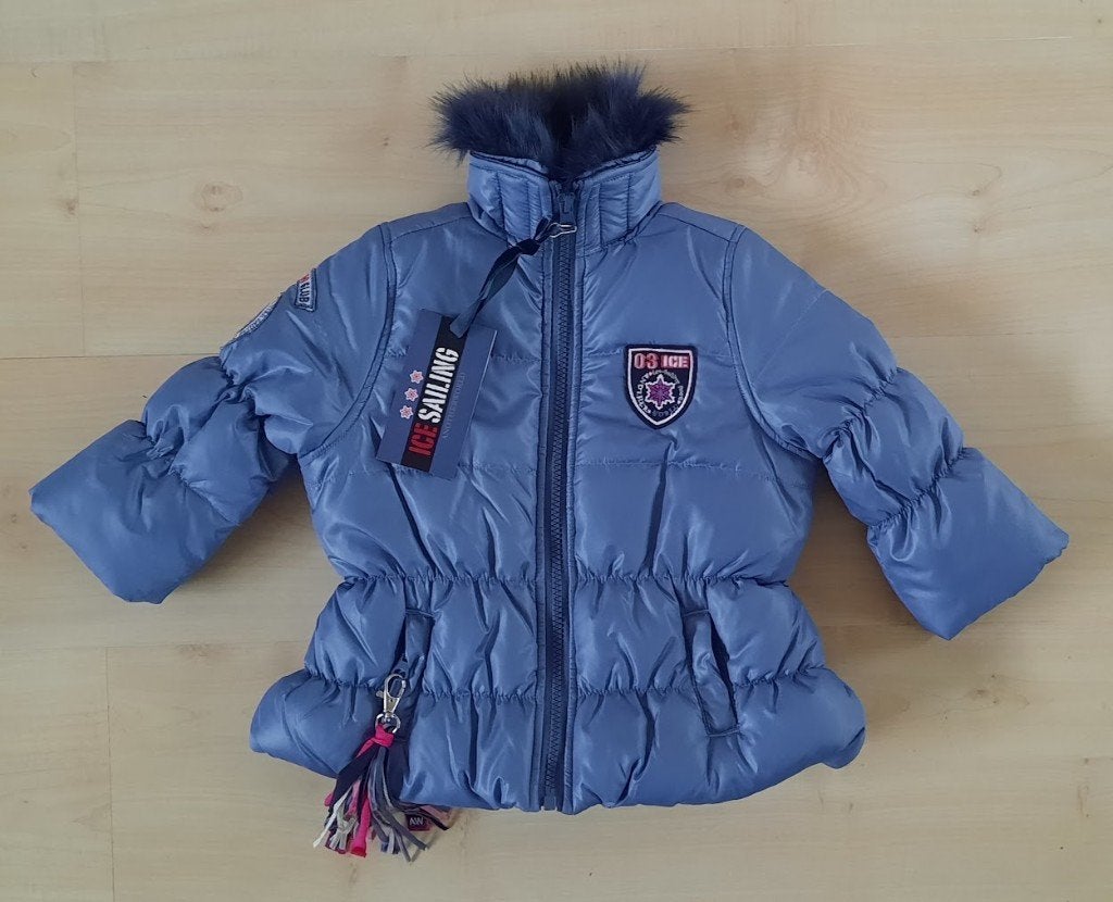 *NIEUW* Another World Winterjasje Blueberry maat 86/92, Nieuw, Ophalen of Verzenden, Jasje, Another World