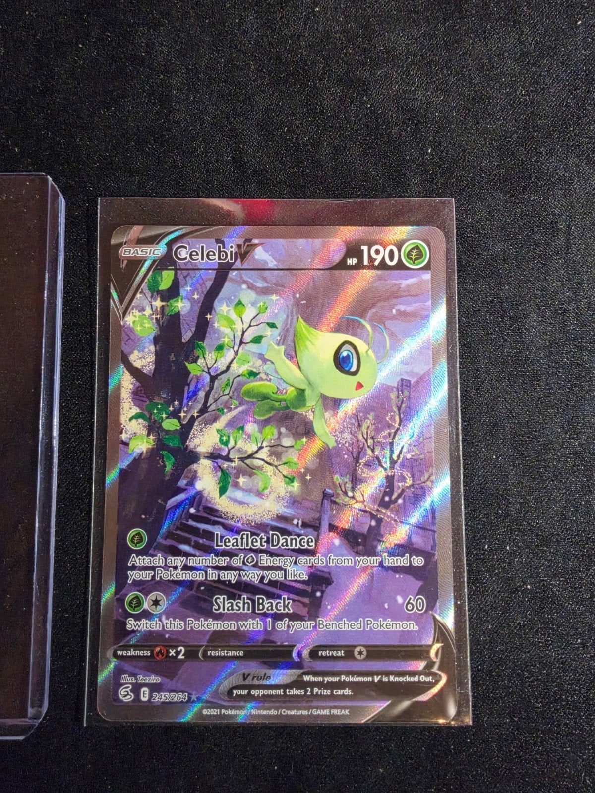 Celebi V, Hobby en Vrije tijd, Verzamelkaartspellen | Pokémon, Ophalen of Verzenden, Zo goed als nieuw, Losse kaart