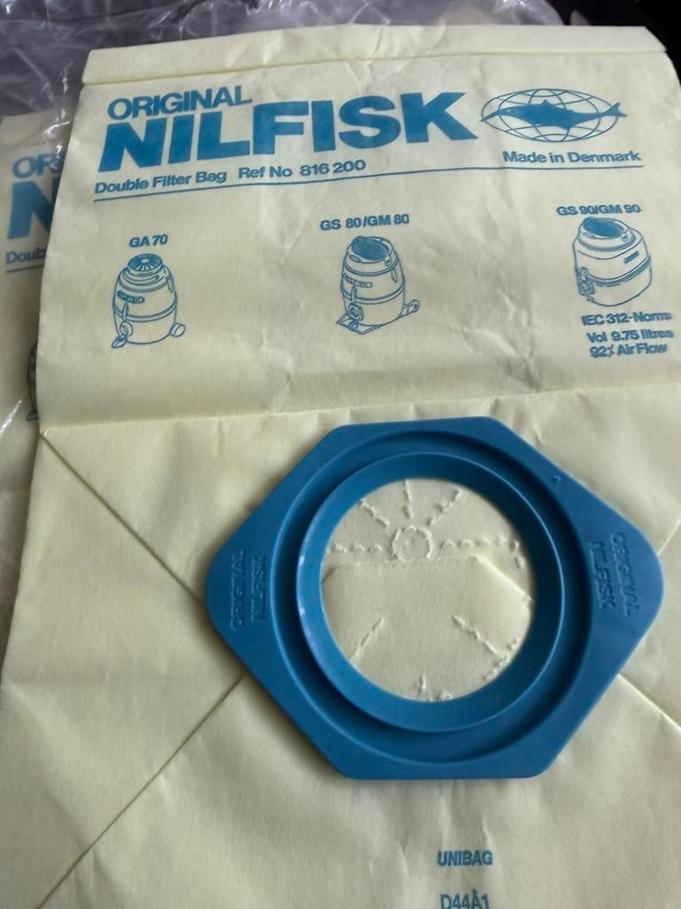 45 nilfisk stofzuigerzakken NIEUW, Bruin, Jongetje of Meisje, Dekbedovertrek, Nieuw