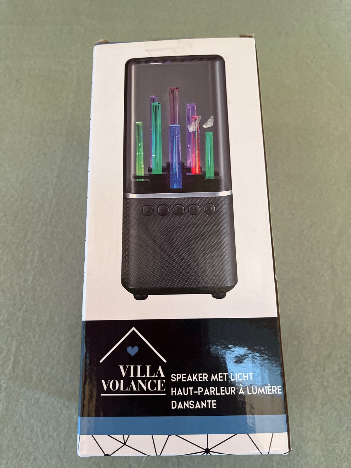 Villa Volance Speaker met Lichteffecten - Nieuw in Doos, Overige merken, Lichteffecten, Nieuw, Ophalen of Verzenden