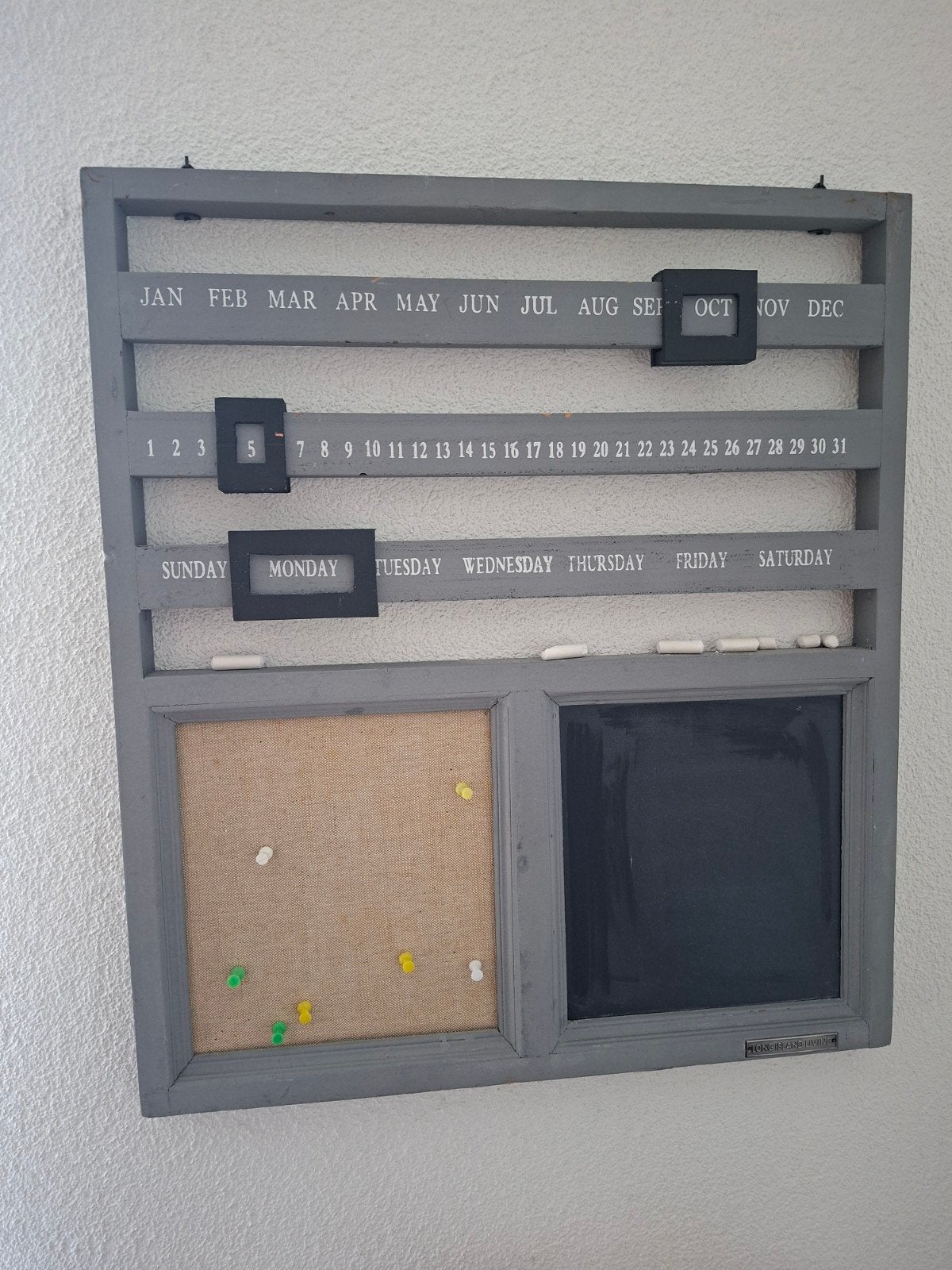 kalender en memo bord, Ophalen of Verzenden, Maandkalender, Gebruikt