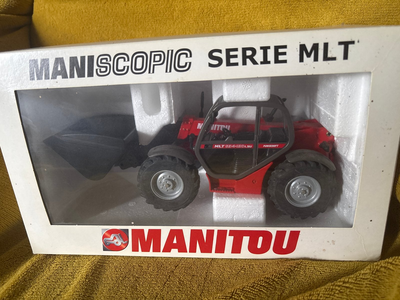 Manitou Maniscopic MLT 634-120 LSU Turbo schaalmodel, Overige merken, Ophalen of Verzenden, Zo goed als nieuw, Groter dan 1:32