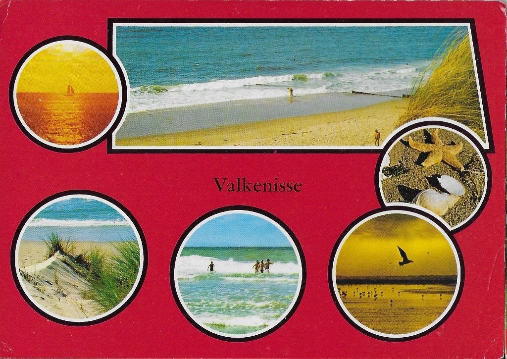 Valkenisse gelopen ansichtkaart (a214 ), Ophalen of Verzenden, 1980 tot heden, Gelopen