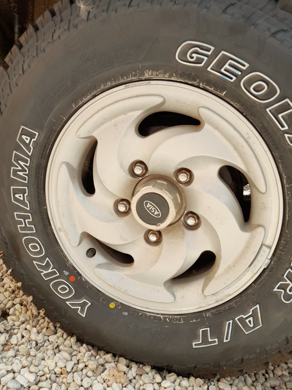 Gezocht: Asia Rocsta Naafkap (mag ook per 2), Ophalen of Verzenden, Gebruikt, All Season, Velg(en)