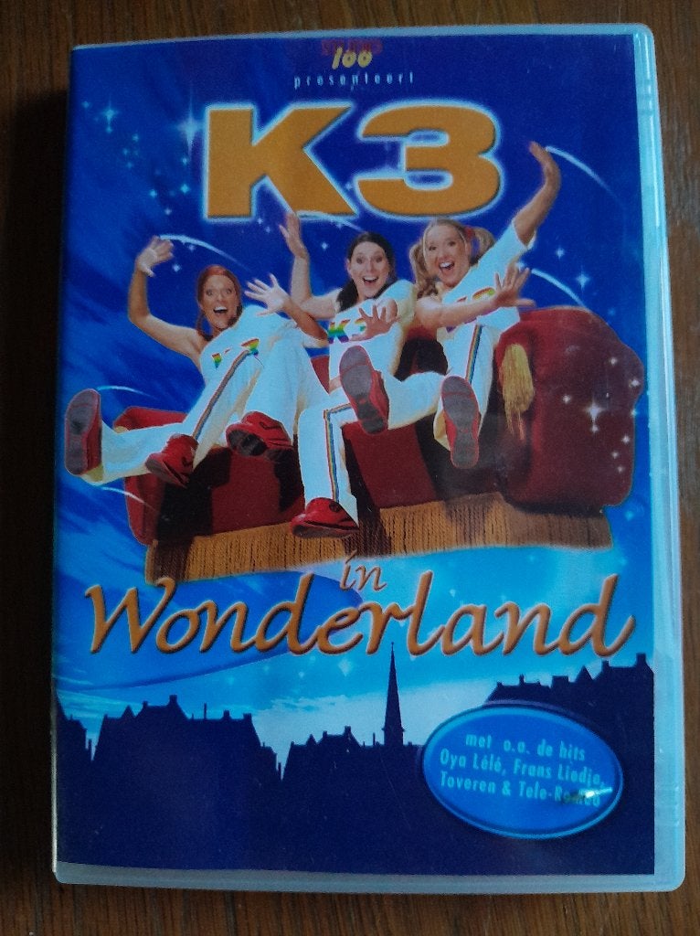 K3 in Wonderland DVD - Een magische droomreis, Show, Gebruikt, Alle leeftijden, Familie
