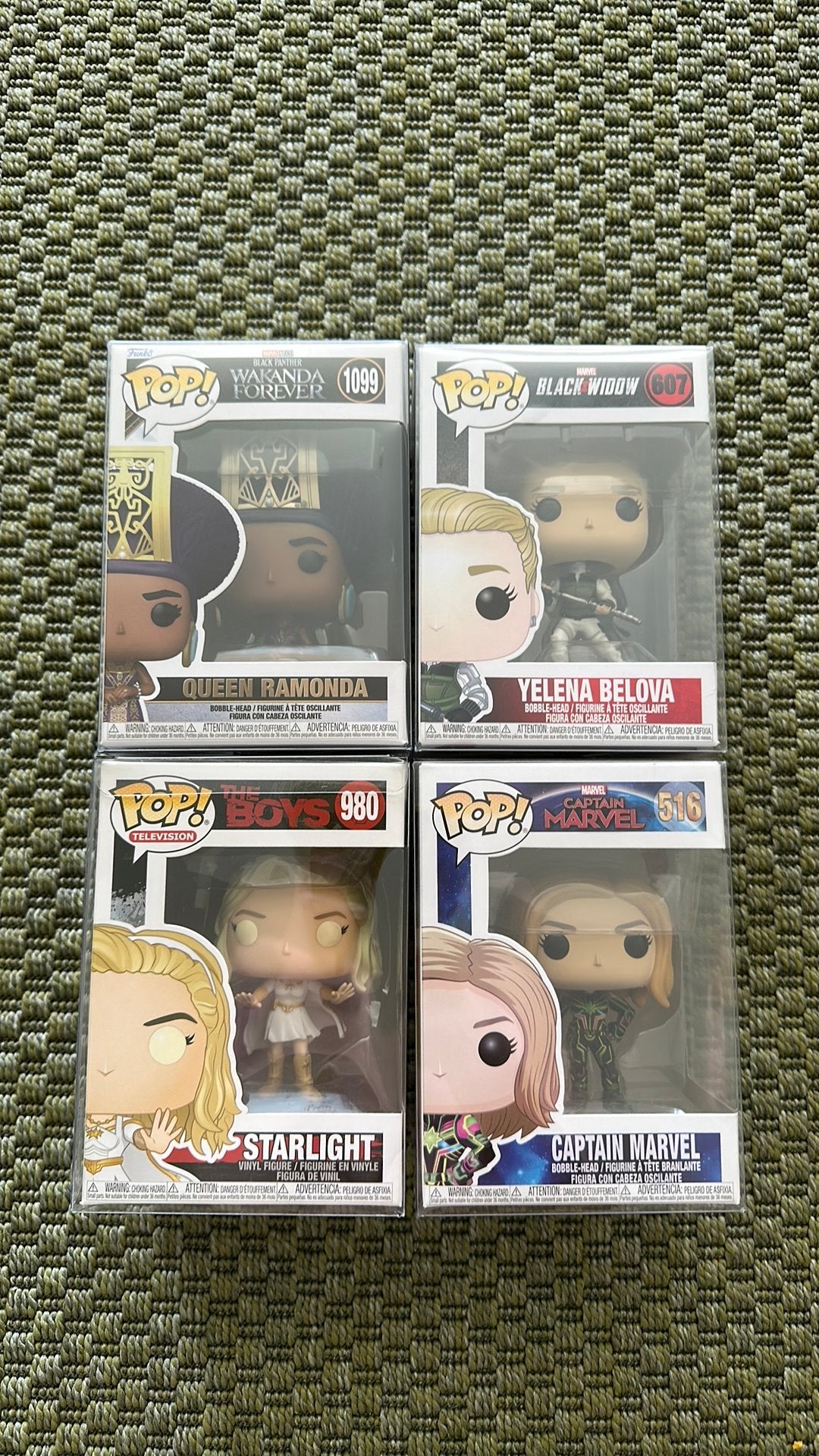 Diverse Funko Pops Marvel, The Boys, Ophalen of Verzenden, Nieuw